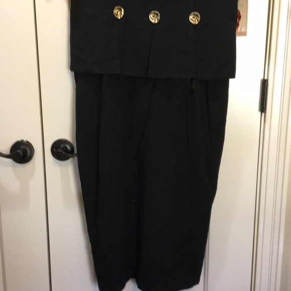 NWT Kathy Lee Collection Size 12 Black Dress - Picture 2 of 4